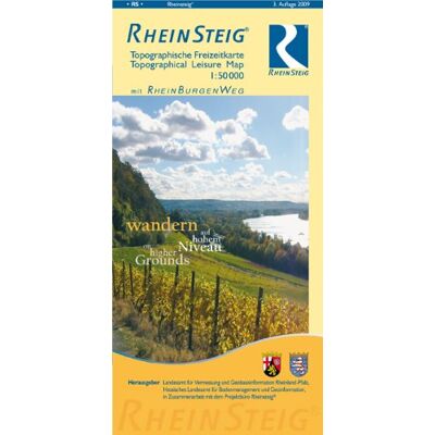 Rheinsteig 1 : 50 000: Topographische Karte mit dem Verlauf des Rheinsteigs von Bonn bis Wiesbaden und den Zuwegungen - Preis vom 17.06.2026 05:34:31 h Rheinsteig 1 : 50 000: Topographische Karte mit dem Verlauf des Rheinsteigs von Bonn bis Wiesbaden und den Zuwegungen - Preis vom 17.06.2026 05:34:31 h