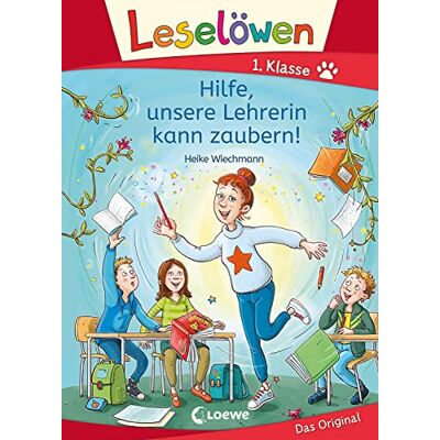 Heike Wiechmann - Leselöwen 1. Klasse - Hilfe, unsere Lehrerin kann zaubern!: Mit Leselernschrift ABeZeh - Erstlesebuch für Kinder ab 6 Jahren - Preis vom 17.06.2026 05:34:31 h Heike Wiechmann - Leselöwen 1. Klasse - Hilfe, unsere Lehrerin kann zaubern!: Mit Leselernschrift ABeZeh - Erstlesebuch für Kinder ab 6 Jahren - Preis vom 17.06.2026 05:34:31 h