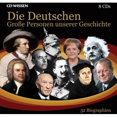 Achim Höppner - CD WISSEN - Die Deutschen. Große Personen unserer Geschichte, 8 CDs - Preis vom 26.06.2026 19:40:26 h Achim Höppner - CD WISSEN - Die Deutschen. Große Personen unserer Geschichte, 8 CDs - Preis vom 26.06.2026 19:40:26 h