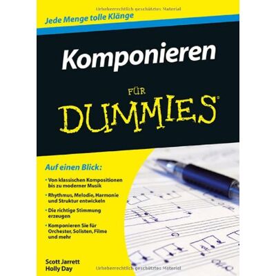 Scott Komponieren für Dummies (Fur Dummies) - Preis vom 20.06.2026 05:23:55 h Scott Komponieren für Dummies (Fur Dummies) - Preis vom 20.06.2026 05:23:55 h