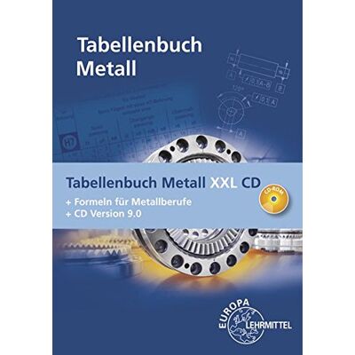 Roland Tabellenbuch Metall XXL CD: Tabellenbuch, Formelsammlung und CD Tabellenbuch Metall 9.0 - Preis vom 22.06.2026 11:45:37 h Roland Tabellenbuch Metall XXL CD: Tabellenbuch, Formelsammlung und CD Tabellenbuch Metall 9.0 - Preis vom 22.06.2026 11:45:37 h