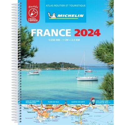 Michelin France 2024 : atlas routier et touristique : plastifié - Preis vom 21.06.2026 05:42:24 h Michelin France 2024 : atlas routier et touristique : plastifié - Preis vom 21.06.2026 05:42:24 h