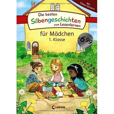 Loewe Erstlesebücher - Die besten Silbengeschichten zum Lesenlernen für Mädchen 1. Klasse: Erstlesebuch mit farbiger Silbentrennung für Grundschüler ab 6 Jahre - Preis vom 22.09.2026 03:35:57 h Loewe Erstlesebücher - Die besten Silbengeschichten zum Lesenlernen für Mädchen 1. Klasse: Erstlesebuch mit farbiger Silbentrennung für Grundschüler ab 6 Jahre - Preis vom 22.09.2026 03:35:57 h