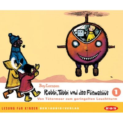 Boy Lornsen - Robbi, Tobbi und das Fliewatüüt. Lesung für Kinder: Robbi, Tobbi und das Fliewatüüt 1. Von Tütermoor zum geringelten Leuchtturm. 2 CDs: TEIL 1 - Preis vom 21.06.2026 05:42:24 h Boy Lornsen - Robbi, Tobbi und das Fliewatüüt. Lesung für Kinder: Robbi, Tobbi und das Fliewatüüt 1. Von Tütermoor zum geringelten Leuchtturm. 2 CDs: TEIL 1 - Preis vom 21.06.2026 05:42:24 h