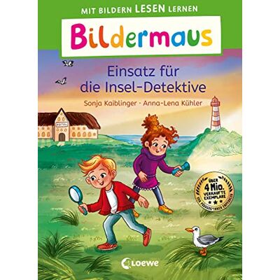 Sonja Kaiblinger - Bildermaus - Einsatz für die Insel-Detektive: Mit Bildern lesen lernen - Ideal für die Vorschule und Leseanfänger ab 5 Jahren - Mit Leselernschrift ABeZeh - Preis vom 23.06.2026 11:45:09 h Sonja Kaiblinger - Bildermaus - Einsatz für die Insel-Detektive: Mit Bildern lesen lernen - Ideal für die Vorschule und Leseanfänger ab 5 Jahren - Mit Leselernschrift ABeZeh - Preis vom 23.06.2026 11:45:09 h