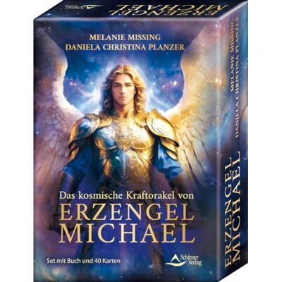 Melanie Missing - Das kosmische Kraftorakel von Erzengel Michael: Set mit Buch und 40 Karten - Preis vom 24.06.2026 07:42:13 h Melanie Missing - Das kosmische Kraftorakel von Erzengel Michael: Set mit Buch und 40 Karten - Preis vom 24.06.2026 07:42:13 h