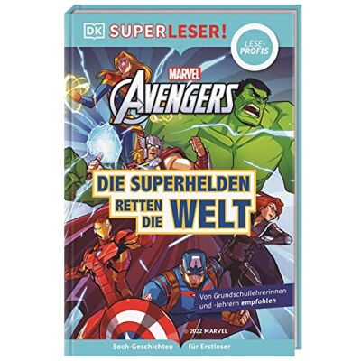 Taylor SUPERLESER! MARVEL Avengers Die Superhelden retten die Welt: Sach-Geschichten für Erstleser, Lesestufe Leseprofis - Preis vom 24.06.2026 07:42:13 h Taylor SUPERLESER! MARVEL Avengers Die Superhelden retten die Welt: Sach-Geschichten für Erstleser, Lesestufe Leseprofis - Preis vom 24.06.2026 07:42:13 h