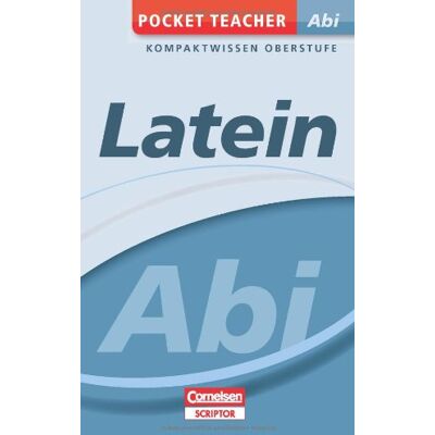 Roland Pocket Teacher Abi - Latein - Cornelsen Scriptor: Kompaktwissen Oberstufe - Preis vom 20.06.2026 05:23:55 h Roland Pocket Teacher Abi - Latein - Cornelsen Scriptor: Kompaktwissen Oberstufe - Preis vom 20.06.2026 05:23:55 h