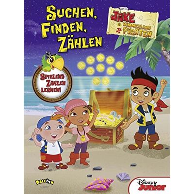 Disney Jake und die Nimmerland Piraten - Suchen, Finden, Zählen - Preis vom 22.06.2026 11:45:37 h Disney Jake und die Nimmerland Piraten - Suchen, Finden, Zählen - Preis vom 22.06.2026 11:45:37 h