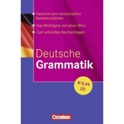 Funk Deutsche Grammatik: Lernerhandbuch: Passend zum europäischen Referenzrahmen. Das Wichtigste auf einen Blick. Zum schnellen Nachschlagen - Preis vom 22.06.2026 11:45:37 h Funk Deutsche Grammatik: Lernerhandbuch: Passend zum europäischen Referenzrahmen. Das Wichtigste auf einen Blick. Zum schnellen Nachschlagen - Preis vom 22.06.2026 11:45:37 h