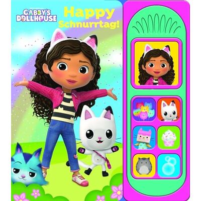 Phoenix Gabby's Dollhouse - Happy Schnurrtag! - Soundbuch - Pappbilderbuch mit 7 Geräuschen - Preis vom 07.08.2026 11:47:26 h Phoenix Gabby's Dollhouse - Happy Schnurrtag! - Soundbuch - Pappbilderbuch mit 7 Geräuschen - Preis vom 07.08.2026 11:47:26 h