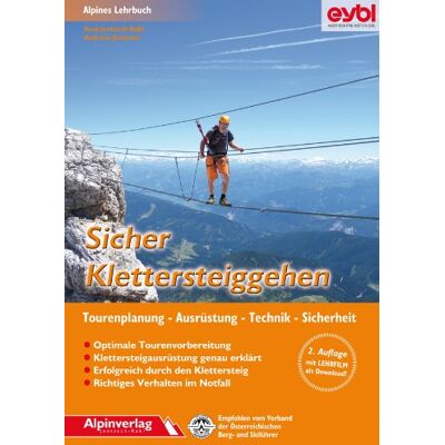 Axel Jentzsch-Rabl - Sicher Klettersteiggehen: Alpines Lehrbuch mit Lehrfilm zum Download, für Tourenplanung, Ausrüstung, Technik und Sicherheit. - Preis vom 17.06.2026 05:34:31 h Axel Jentzsch-Rabl - Sicher Klettersteiggehen: Alpines Lehrbuch mit Lehrfilm zum Download, für Tourenplanung, Ausrüstung, Technik und Sicherheit. - Preis vom 17.06.2026 05:34:31 h