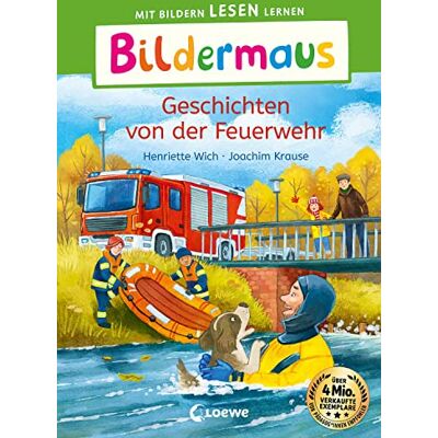 Henriette Wich - Bildermaus - Geschichten von der Feuerwehr: Mit Bildern lesen lernen - Ideal für die Vorschule und Leseanfänger ab 5 Jahren - Mit Leselernschrift ABeZeh - Preis vom 22.06.2026 11:45:37 h Henriette Wich - Bildermaus - Geschichten von der Feuerwehr: Mit Bildern lesen lernen - Ideal für die Vorschule und Leseanfänger ab 5 Jahren - Mit Leselernschrift ABeZeh - Preis vom 22.06.2026 11:45:37 h