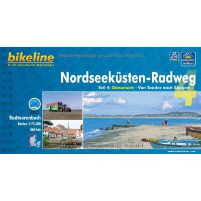 Esterbauer - Bikeline Radtourenbuch, Nordseeküsten-Radweg Teil 4: Dänemark. Von Tonder nach Skagen, 1 : 75 000, 560 km, wetterfest/reißfest; GPS-Tracks Download - Preis vom 17.06.2026 05:34:31 h Esterbauer - Bikeline Radtourenbuch, Nordseeküsten-Radweg Teil 4: Dänemark. Von Tonder nach Skagen, 1 : 75 000, 560 km, wetterfest/reißfest; GPS-Tracks Download - Preis vom 17.06.2026 05:34:31 h