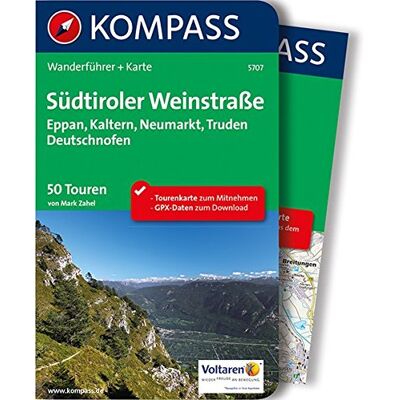 Mark Zahel - Südtiroler Weinstraße: Wanderführer mit Extra-Tourenkarte, 50 Touren, GPX-Daten zum Download (KOMPASS-Wanderführer) - Preis vom 17.06.2026 05:34:31 h Mark Zahel - Südtiroler Weinstraße: Wanderführer mit Extra-Tourenkarte, 50 Touren, GPX-Daten zum Download (KOMPASS-Wanderführer) - Preis vom 17.06.2026 05:34:31 h