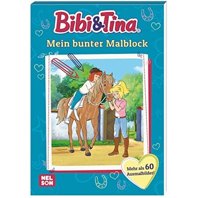 Bibi & Tina: Mein bunter Malblock: Malvorlagen für Jungen und Mädchen ab 4 Jahren - Preis vom 22.06.2026 23:23:57 h Bibi & Tina: Mein bunter Malblock: Malvorlagen für Jungen und Mädchen ab 4 Jahren - Preis vom 22.06.2026 23:23:57 h