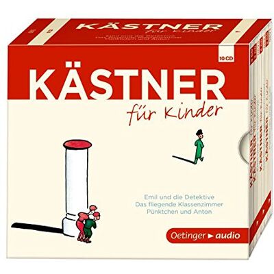 Erich Kästner - Kästner für Kinder (10 CD): Ungekürzte Lesungen - Preis vom 22.06.2026 23:23:57 h Erich Kästner - Kästner für Kinder (10 CD): Ungekürzte Lesungen - Preis vom 22.06.2026 23:23:57 h