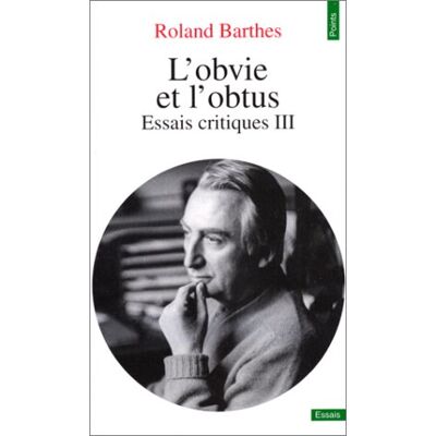 Roland Essais critiques. Vol. 3. L'obvie et l'obtus - Preis vom 22.06.2026 23:23:57 h Roland Essais critiques. Vol. 3. L'obvie et l'obtus - Preis vom 22.06.2026 23:23:57 h