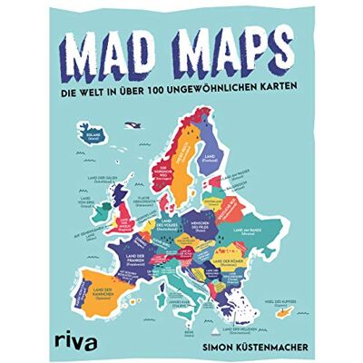Simon Küstenmacher - Mad Maps: Die Welt in 100 ungewöhnlichen Karten - Preis vom 24.06.2026 07:42:13 h Simon Küstenmacher - Mad Maps: Die Welt in 100 ungewöhnlichen Karten - Preis vom 24.06.2026 07:42:13 h