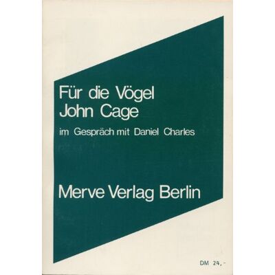 John Cage - Für die Vögel - Preis vom 26.06.2026 19:40:26 h John Cage - Für die Vögel - Preis vom 26.06.2026 19:40:26 h