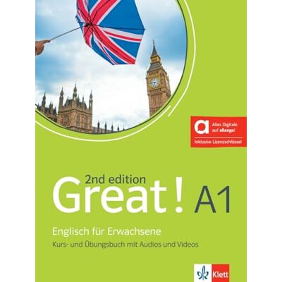 Great! A1, 2nd edition - Hybride Ausgabe allango: Englisch für Erwachsene. Kurs- und Übungsbuch mit Audios und Videos inklusive Lizenzschlüssel ... (Great! 2nd edition: Englisch für Erwachsene) - Preis vom 24.06.2026 19:44:00 h Great! A1, 2nd edition - Hybride Ausgabe allango: Englisch für Erwachsene. Kurs- und Übungsbuch mit Audios und Videos inklusive Lizenzschlüssel ... (Great! 2nd edition: Englisch für Erwachsene) - Preis vom 24.06.2026 19:44:00 h