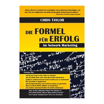 Taylor C: Formel für Erfolg im Network Marketing - Preis vom 24.06.2026 19:44:00 h Taylor C: Formel für Erfolg im Network Marketing - Preis vom 24.06.2026 19:44:00 h