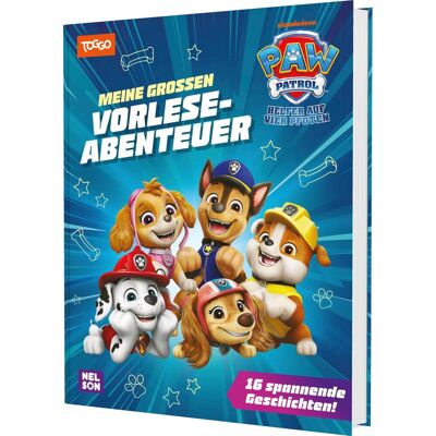 PAW Patrol Geschichtenbuch: Meine großen Vorleseabenteuer: 16 spannende Geschichten! Neue Vorlesegeschichten aus der Serie mit Chase, Skye, Marshall und den Fellfreunden ab 3 Jahren - Preis vom 22.06.2026 23:23:57 h PAW Patrol Geschichtenbuch: Meine großen Vorleseabenteuer: 16 spannende Geschichten! Neue Vorlesegeschichten aus der Serie mit Chase, Skye, Marshall und den Fellfreunden ab 3 Jahren - Preis vom 22.06.2026 23:23:57 h