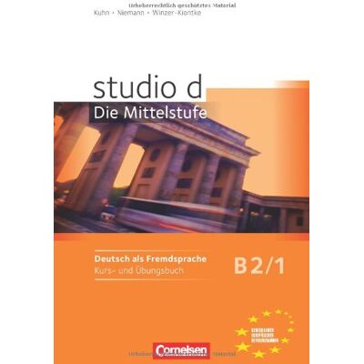 Kreuz de Souza, Vilson Gustavo - studio d - Die Mittelstufe: B2: Band 1 - Kurs- und Übungsbuch: Mit Lerner-Audio-CD mit Hörtexten des Übungsteils: Europäischer Referenzrahmen: B2 - Preis vom 16.06.2026 05:30:18 h Kreuz de Souza, Vilson Gustavo - studio d - Die Mittelstufe: B2: Band 1 - Kurs- und Übungsbuch: Mit Lerner-Audio-CD mit Hörtexten des Übungsteils: Europäischer Referenzrahmen: B2 - Preis vom 16.06.2026 05:30:18 h