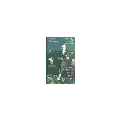 Werner Bergengruen - Von Riga nach anderswo oder Stationen eines Lebens. Bücher. Reisen. Begegnungen - Preis vom 24.06.2026 07:42:13 h Werner Bergengruen - Von Riga nach anderswo oder Stationen eines Lebens. Bücher. Reisen. Begegnungen - Preis vom 24.06.2026 07:42:13 h