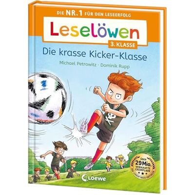 Michael Petrowitz - Leselöwen 3. Klasse - Die krasse Kicker-Klasse: Die Nr. 1 für den Leseerfolg - Mit Leselernschrift ABeZeh - Erstlesebuch für Kinder ab 8 Jahren - Preis vom 20.06.2026 05:23:55 h Michael Petrowitz - Leselöwen 3. Klasse - Die krasse Kicker-Klasse: Die Nr. 1 für den Leseerfolg - Mit Leselernschrift ABeZeh - Erstlesebuch für Kinder ab 8 Jahren - Preis vom 20.06.2026 05:23:55 h