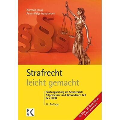 Norman Strafrecht – leicht gemacht®: Prüfungserfolg im Strafrecht: Allgemeiner und Besonderer Teil des StGB - Preis vom 23.06.2026 11:45:09 h Norman Strafrecht – leicht gemacht®: Prüfungserfolg im Strafrecht: Allgemeiner und Besonderer Teil des StGB - Preis vom 23.06.2026 11:45:09 h