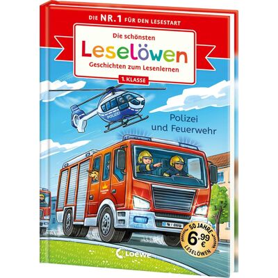 Die schönsten Leselöwen-Geschichten zum Lesenlernen - Polizei und Feuerwehr: Seit 50 Jahren lernen Kinder mit den Leselöwen erfolgreich lesen - Jubiläumssammelband zum ersten Selberlesen ab 6 - Preis vom 22.06.2026 23:23:57 h Die schönsten Leselöwen-Geschichten zum Lesenlernen - Polizei und Feuerwehr: Seit 50 Jahren lernen Kinder mit den Leselöwen erfolgreich lesen - Jubiläumssammelband zum ersten Selberlesen ab 6 - Preis vom 22.06.2026 23:23:57 h