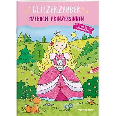 Glitzerzauber Malbuch. Prinzessinnen: Mit 12 Glitzerseiten (Malbücher und -blöcke) - Preis vom 17.06.2026 05:34:31 h Glitzerzauber Malbuch. Prinzessinnen: Mit 12 Glitzerseiten (Malbücher und -blöcke) - Preis vom 17.06.2026 05:34:31 h