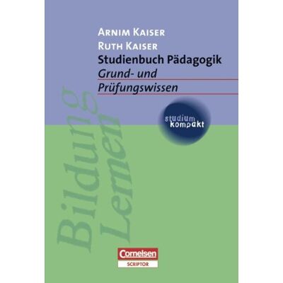 Kaiser studium kompakt - Pädagogik: Studienbuch Pädagogik: Grund- und Prüfungswissen. Studienbuch - Preis vom 23.06.2026 11:45:09 h Kaiser studium kompakt - Pädagogik: Studienbuch Pädagogik: Grund- und Prüfungswissen. Studienbuch - Preis vom 23.06.2026 11:45:09 h