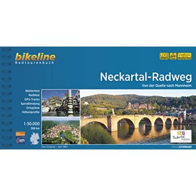 Esterbauer Verlag - Neckartal-Radweg: Von der Quelle nach Mannheim, 1:50.000, 368 km, wetterfest/reißfest, GPS-Tracks Download, LiveUpdate (Bikeline Radtourenbücher) - Preis vom 17.06.2026 05:34:31 h Esterbauer Verlag - Neckartal-Radweg: Von der Quelle nach Mannheim, 1:50.000, 368 km, wetterfest/reißfest, GPS-Tracks Download, LiveUpdate (Bikeline Radtourenbücher) - Preis vom 17.06.2026 05:34:31 h