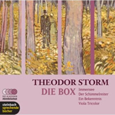 Storm Die Box. Immensee / Der Schimmelreiter / Ein Bekenntnis / Viola Tricolor. Novellen. 8 CDs - Preis vom 20.06.2026 05:23:55 h Storm Die Box. Immensee / Der Schimmelreiter / Ein Bekenntnis / Viola Tricolor. Novellen. 8 CDs - Preis vom 20.06.2026 05:23:55 h