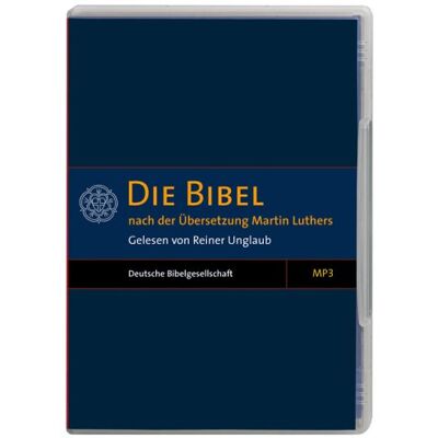 Reiner Unglaub - Die Bibel. 5 CDs (MP3-Version): Altes und Neues Testament nach der Übersetzung Martin Luthers - Preis vom 22.06.2026 23:23:57 h Reiner Unglaub - Die Bibel. 5 CDs (MP3-Version): Altes und Neues Testament nach der Übersetzung Martin Luthers - Preis vom 22.06.2026 23:23:57 h