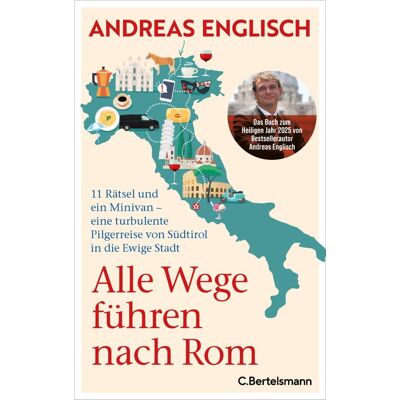 Andreas Englisch - Alle Wege führen nach Rom: 11 Rätsel und ein Minivan – eine turbulente Pilgerreise von Südtirol in die Ewige Stadt - Preis vom 22.06.2026 11:45:37 h Andreas Englisch - Alle Wege führen nach Rom: 11 Rätsel und ein Minivan – eine turbulente Pilgerreise von Südtirol in die Ewige Stadt - Preis vom 22.06.2026 11:45:37 h