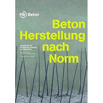 Roland Beton - Herstellung nach Norm: Arbeitshilfe für Ausbildung, Planung und Baupraxis (Schriftenreihe der Zement- und Betonindustrie) - Preis vom 17.06.2026 05:34:31 h Roland Beton - Herstellung nach Norm: Arbeitshilfe für Ausbildung, Planung und Baupraxis (Schriftenreihe der Zement- und Betonindustrie) - Preis vom 17.06.2026 05:34:31 h