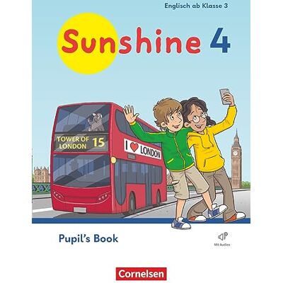 Sunshine - Englisch ab Klasse 3 - Ausgabe 2023 - 4. Schuljahr: Pupil's Book - Mit Audios (Webcode) und BuchTaucher-App - Preis vom 21.06.2026 05:42:24 h Sunshine - Englisch ab Klasse 3 - Ausgabe 2023 - 4. Schuljahr: Pupil's Book - Mit Audios (Webcode) und BuchTaucher-App - Preis vom 21.06.2026 05:42:24 h