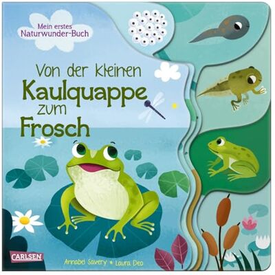 Annabel Savery - Von der kleinen Kaulquappe zum Frosch: Mein erstes Naturwunder-Buch - Preis vom 26.06.2026 19:40:26 h Annabel Savery - Von der kleinen Kaulquappe zum Frosch: Mein erstes Naturwunder-Buch - Preis vom 26.06.2026 19:40:26 h