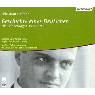 Sebastian Haffner - Geschichte eines Deutschen. 4 CDs. . Die Erinnerungen 1914 - 1933 - Preis vom 26.06.2026 19:40:26 h Sebastian Haffner - Geschichte eines Deutschen. 4 CDs. . Die Erinnerungen 1914 - 1933 - Preis vom 26.06.2026 19:40:26 h