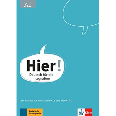 Verena Gilmozzi - Hier! A2: Deutsch für die Integration. Lehrerhandbuch mit vier Audio-CDs und Video-DVD - Preis vom 24.06.2026 19:44:00 h Verena Gilmozzi - Hier! A2: Deutsch für die Integration. Lehrerhandbuch mit vier Audio-CDs und Video-DVD - Preis vom 24.06.2026 19:44:00 h