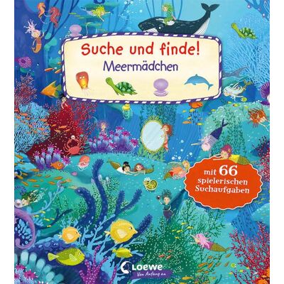 Loewe Wimmelbücher - Suche und finde! - Meermädchen: Kindgerechte Suchaufgaben und Wimmelbilder aus der magischen Unterwasserwelt für die Förderung der Konzentrationsfähigkeit - Ab 2 Jahren - Preis vom 22.09.2026 03:35:57 h Loewe Wimmelbücher - Suche und finde! - Meermädchen: Kindgerechte Suchaufgaben und Wimmelbilder aus der magischen Unterwasserwelt für die Förderung der Konzentrationsfähigkeit - Ab 2 Jahren - Preis vom 22.09.2026 03:35:57 h