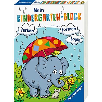 Britta Zimmermann - Ravensburger Mein Kindergarten-Block - Farben, Formen, Logik- Rätselspaß für Kindergartenkinder ab 5 Jahren - Förderung von Logik, Aufmerksamkeit und Ausdauer - Preis vom 17.06.2026 05:34:31 h Britta Zimmermann - Ravensburger Mein Kindergarten-Block - Farben, Formen, Logik- Rätselspaß für Kindergartenkinder ab 5 Jahren - Förderung von Logik, Aufmerksamkeit und Ausdauer - Preis vom 17.06.2026 05:34:31 h