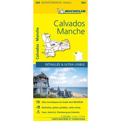 Michelin Calvados / Manche (303) - Preis vom 16.06.2026 05:30:18 h Michelin Calvados / Manche (303) - Preis vom 16.06.2026 05:30:18 h
