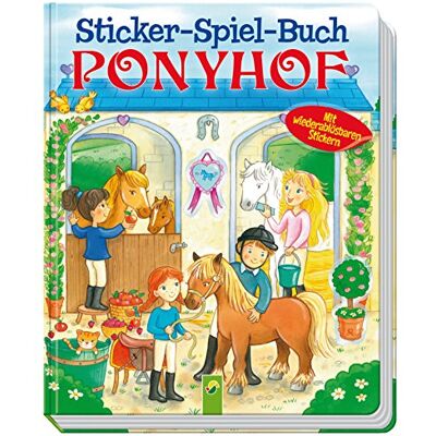 Taylor Sticker - Spiel - Buch Ponyhof: Mit wiederablösbaren Stickern - Preis vom 24.06.2026 07:42:13 h Taylor Sticker - Spiel - Buch Ponyhof: Mit wiederablösbaren Stickern - Preis vom 24.06.2026 07:42:13 h