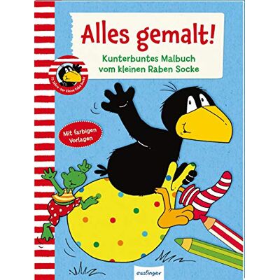 Der kleine Rabe Socke: Alles gemalt!: Kunterbuntes Malbuch vom kleinen Raben Socke Über 80 Ausmalbilder für Kinder ab 3 Jahren - Preis vom 24.06.2026 19:44:00 h Der kleine Rabe Socke: Alles gemalt!: Kunterbuntes Malbuch vom kleinen Raben Socke Über 80 Ausmalbilder für Kinder ab 3 Jahren - Preis vom 24.06.2026 19:44:00 h