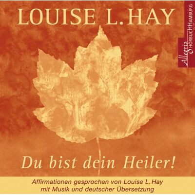 Hay, Louise L. - Du bist dein Heiler. CD: Affirmationen gesprochen von Louise L. Hay, mit Musik und deutscher Übersetzung - Preis vom 24.06.2026 19:44:00 h Hay, Louise L. - Du bist dein Heiler. CD: Affirmationen gesprochen von Louise L. Hay, mit Musik und deutscher Übersetzung - Preis vom 24.06.2026 19:44:00 h