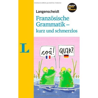 Catherine Dautel - Langenscheidt Französische Grammatik - kurz und schmerzlos - Buch mit Download: (Langenscheidt Grammatik - kurz und schmerzlos) - Preis vom 19.06.2026 05:29:47 h Catherine Dautel - Langenscheidt Französische Grammatik - kurz und schmerzlos - Buch mit Download: (Langenscheidt Grammatik - kurz und schmerzlos) - Preis vom 19.06.2026 05:29:47 h